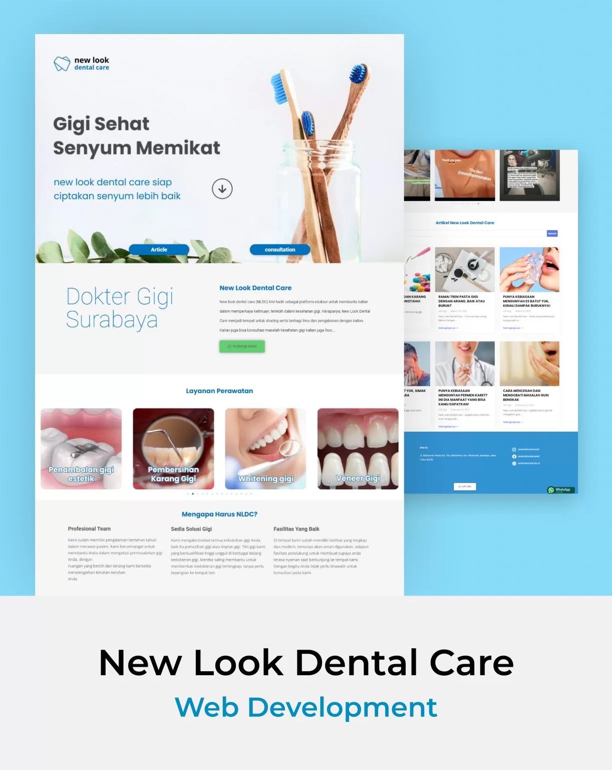 LP Digital marketing Dokter Gigi