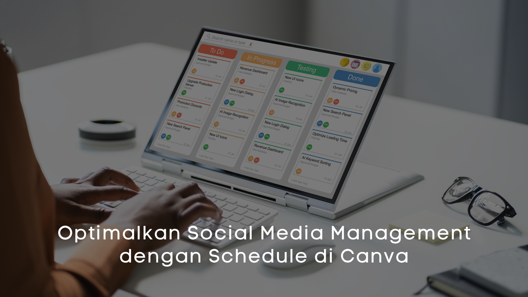 Optimalkan Social Media Management dengan Schedule di Canva