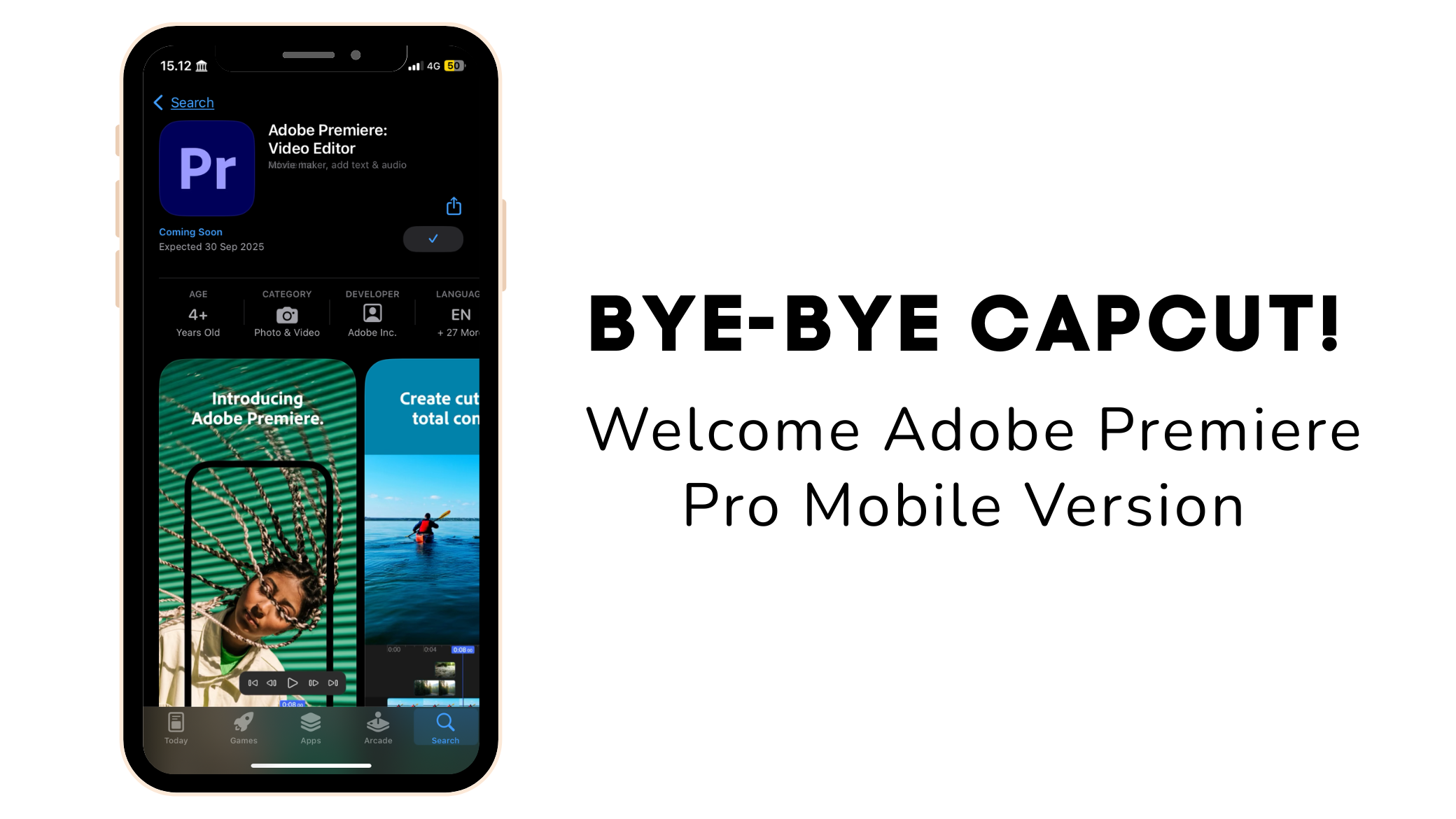 Bye-bye CapCut! Welcome Adobe Premiere Pro Mobile Version