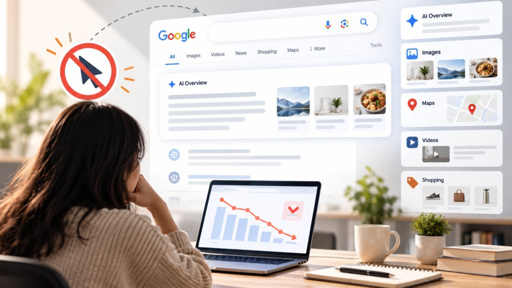 Zero-Click Search: Mengapa Website Bisa Kehilangan Traffic dari Google?